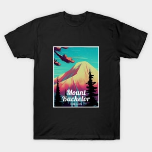 Mount Bachelor Oregon United States ski T-Shirt